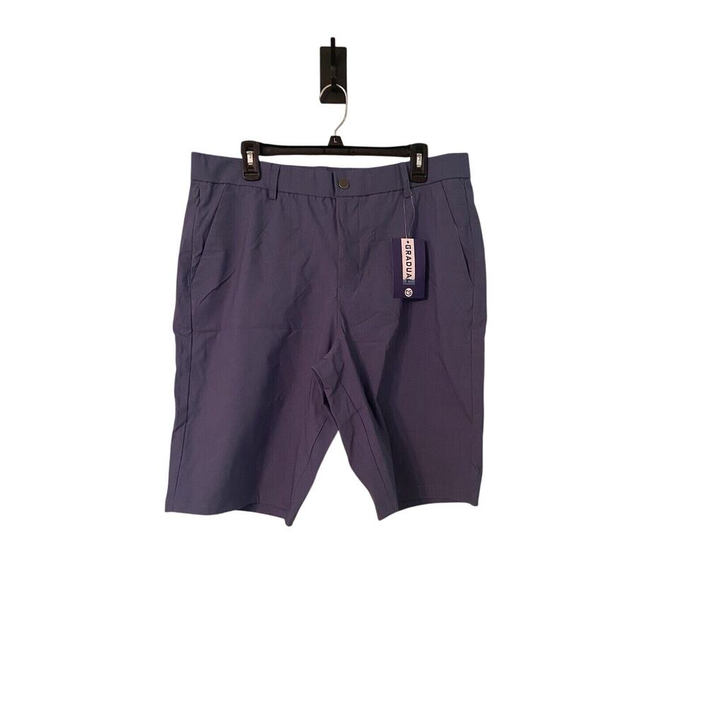 Gradual G Womens Waist 38, Shorts Blue Grey Bermuda Pockets Lightweight